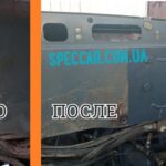 Ремонт переломов и трещин в раме трактора